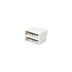 Clip de Puente, Para Uso con Regletas S66 de Siemon, de 1 Par, Color Blanco