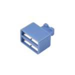 Clip de Puente, Para Uso con Regletas S66 de Siemon, de 1 Par, Color Azul