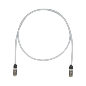 Patch Cord Cat6A, Blindado S/FTP, CM/LS0H, 4.57 Metros (15 Pies), Color Gris