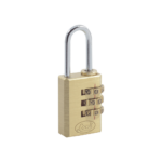 Candado de Latón de Combinación Maletero Programable/ Medida 20 mm / Nivel de seguridad 3 / Discos Programables.