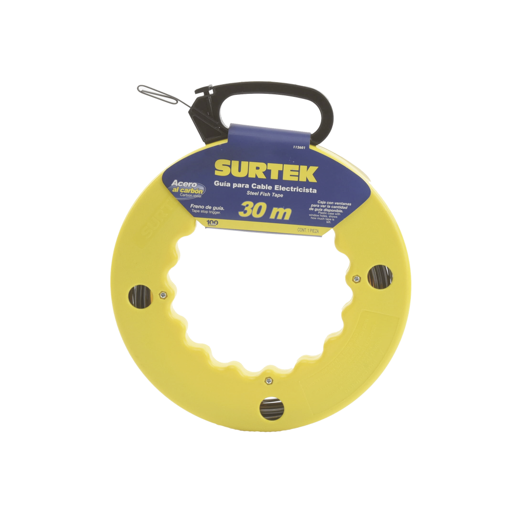 Guía jala cable de 30 metros de longitud