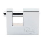 Candado para Cortina Metálica / Medida 70 mm/ Acabado Cromo Satinado/ Nivel de Seguridad 6 / Llave Estándar. - Image 4