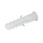 Taquete blanco #8 / Bolsa con 25 piezas.