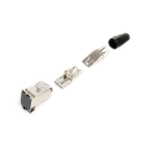 Jack Tera Categor?a 7A, con Puerta Protectora, para Aplicaciones de Servicios Compartidos, Color Negro - Image 8