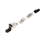 Jack Tera Categor?a 7A, con Puerta Protectora, para Aplicaciones de Servicios Compartidos, Color Negro - Image 9