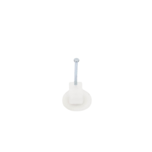 Grapa para cable plano de 6mm color transparente (100pzs) (3210-00100)