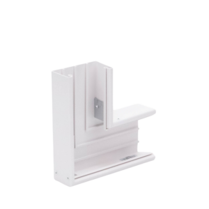 Sección en "L" color blanco de PVC auto extinguible,  para canaleta TEK100 (5576-12100)