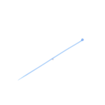 Cincho de nylon color azul 4.8 x 300mm (100pzs) (4200-04005) - Image 2