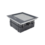 Caja de Piso para Dos M?dulos Universales (Socket M2), para Alimentaci?n El?ctrica y Redes de Datos (11000-33401) No Incluye Faceplates - Image 4