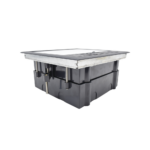 Caja de Piso para Dos M?dulos Universales (Socket M2), para Alimentaci?n El?ctrica y Redes de Datos (11000-33401) No Incluye Faceplates - Image 2