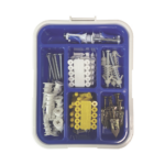 Kit para Sistemas de Fijación en Yeso, Muros Falsos, Tabique hueco, Uso en interiores  (91 piezas) - Image 4