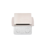 Mini Caja de Piso Rectangular en Acero Inoxidable con 2 Contactos El?ctricos (11000-21201) - Image 3
