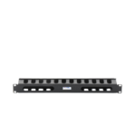 Organizador de cables horizontal de 19", 1UR
