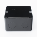 Caja de Registro de Acero Galvanizado, 10x10 cm (3.94x3.94 Pulgadas), Color Negro (11000-00000) - Image 4