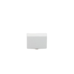 Tapa final color blanco de PVC auto extinguible, para canaleta TMK1720 (5290-02001)