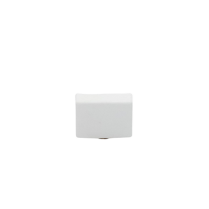 Tapa final color blanco de PVC auto extinguible, para canaleta TMK1720 (5290-02001)
