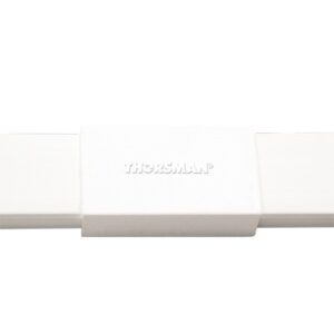 Pieza de unión color blanco de PVC auto extinguible,  para canaleta TMK1720 (5280-02001)