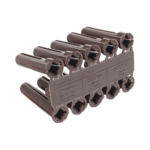 Taquete cafe 5/16" para tornillo 10mm x 1 3/4" (100pzs) (1104-04100) - Image 3