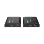 Kit extensor KVM (HDMI y USB) hasta 120 metros / Resolución 1080P @ 60 Hz / Soporta STP y UTP CAT6 /  Soporta Switch Gigabit para control KVM múltiple / Soporta hasta 253 receptores / Transmite el Video y Controla tu DVR vía USB - Image 2