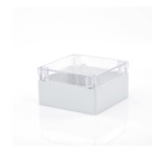 Gabinete Plástico para Exterior (IP65) de 160 x 160 x 90 mm Cierre por Tornillos Tapa Transparente. - Image 4