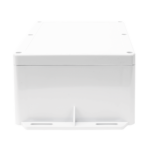 Gabinete Plástico para Exterior (IP65) de 160 x 220 x 100 mm Cierre por Tornillos Metálicos. Tiene Orejas para instalación a muro. - Image 4