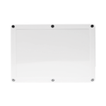 Gabinete Plástico para Exterior (IP65) de 160 x 220 x 100 mm Cierre por Tornillos Metálicos. Tiene Orejas para instalación a muro. - Image 5