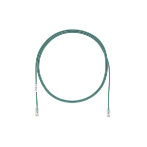 Cable de Parcheo TX6, UTP Cat6, Di?metro Reducido (28AWG), Color Verde, 3.05 Metros (10 Pies)