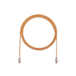 Cable de Parcheo TX6, UTP Cat6, Di?metro Reducido (28AWG), Color Naranja, 3.05 Metros (10 Pies)