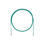 Cable de Parcheo TX6, UTP Cat6, Di?metro Reducido (28AWG), Color Verde, 0.3 Metros (1 Pie)