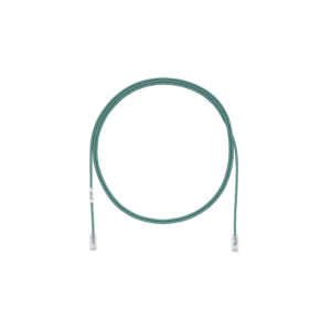 Cable de Parcheo TX6, UTP Cat6, Di?metro Reducido (28AWG), Color Verde, 0.91 Metros (3 Pies)