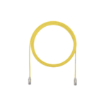 Cable de Parcheo TX6, UTP Cat6, Di?metro Reducido (28AWG), Color Amarillo, 0.91 Metros (3 Pies)