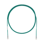 Cable de Parcheo TX6, UTP Cat6, Di?metro Reducido (28AWG), Color Verde, 1.52 Metros (5 Pies)