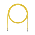 Cable de Parcheo TX6, UTP Cat6, Di?metro Reducido (28AWG), Color Amarillo, 1.52 Metros (5 Pies)