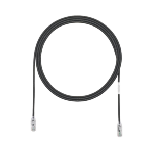 Cable de Parcheo TX6, UTP Cat6, Di?metro Reducido (28AWG), Color Negro, 1.83 Metros (6 Pies)
