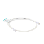 Cable de Parcheo TX6, UTP Cat6, Di?metro Reducido (28AWG), Color Blanco Mate, 2.13 Metros (7 Pies) - Image 4