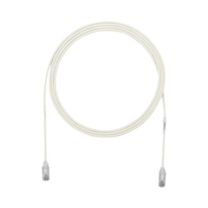 Cable de Parcheo TX6, UTP Cat6, Di?metro Reducido (28AWG), Color Gris, 2.13 Metros (7 Pies)