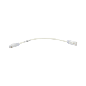 Cable de Parcheo TX6, UTP Cat6, Di?metro Reducido (28AWG), Color Blanco, 20.32 cm (8 Pulgadas)