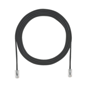 Cable de Parcheo UTP Cat6A, CM/LSZH, Di?metro Reducido (28AWG), Color Negro, 1.52 Metros (5 Pies)