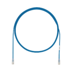 Cable de Parcheo UTP Cat6A, CM/LSZH, Di?metro Reducido (28AWG), Color Azul, 1.52 Metros (5 Pies)