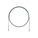 Cable de Parcheo UTP Cat6A, CM/LSZH, Di?metro Reducido (28AWG), Color Gris, 1.52 Metros (5 Pies)