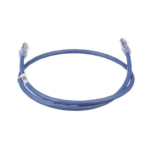 Cable de Parcheo UTP, Cat6A, 24 AWG, CM, Color Azul, 0.3 Metros (1 Pie) - Image 4