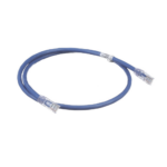 Cable de Parcheo UTP, Cat6A, 24 AWG, CM, Color Azul, 0.3 Metros (1 Pie) - Image 3
