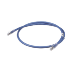 Cable de Parcheo UTP, Cat6A, 24 AWG, CM, Color Azul, 0.3 Metros (1 Pie) - Image 2