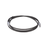 Cable de Parcheo UTP, Cat6A, 24 AWG, CM, Color Negro, 1.52 Metros (5 Pies)