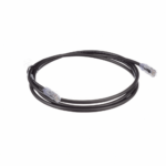 Cable de Parcheo UTP, Cat6A, 24 AWG, CM, Color Negro, 2.13 Metros (7 Pies) - Image 2