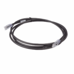 Cable de Parcheo UTP, Cat6A, 24 AWG, CM, Color Negro, 2.13 Metros (7 Pies) - Image 3