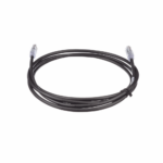 Cable de Parcheo UTP, Cat6A, 24 AWG, CM, Color Negro, 2.13 Metros (7 Pies) - Image 4