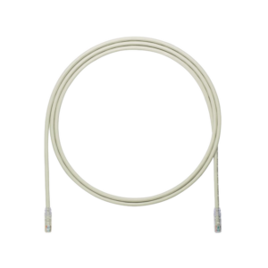 Cable de Parcheo UTP, Cat6A, 24 AWG, CM, Color Gris, 2.13 Metros (7 Pies)