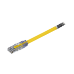 Cable de Parcheo UTP, Cat6A, 24 AWG, CM, Color Amarillo, 2.13 Metros (7 Pies)