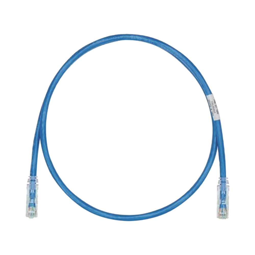 Cable de Parcheo TX6, UTP Cat6, 24 AWG, CM, Color Azul, 10 Metros (32.81 Pies)